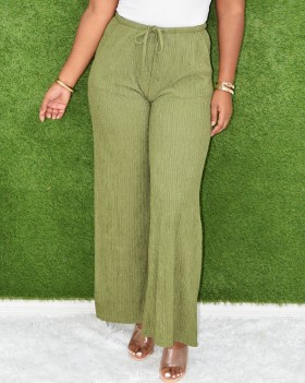 COZY AND CUTE LOUNGE WIDE LEG PANTS