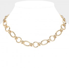Metal Link Necklace GRAND BAZAAR