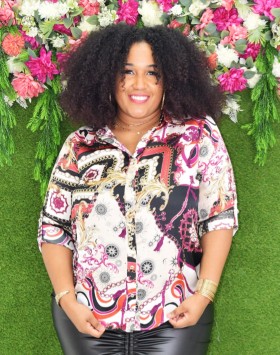 MYSTY CHAIN PRINT SHIRT PLUS