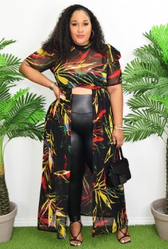 SPLASH OF COLOR HIGH LOW TOP PLUS