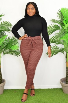 HIGHWAIST CHECKERED PANTS