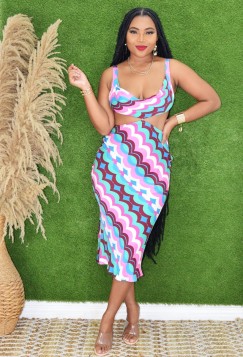 SWEET FANTASY MIDI DRESS