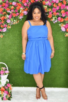 PICNIC TIME STRAPPY DRESS PLUS GRAND BAZAAR