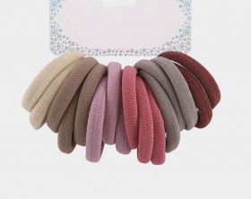 SET OF 16 - Basic Ponytail Hair Bands